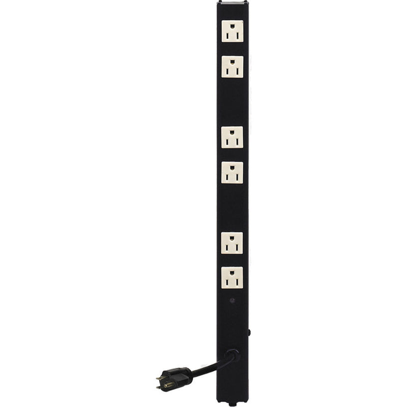 Lowell Manufacturing Power Strip-15A, 6 Outlets, 6' Cord (Imported)