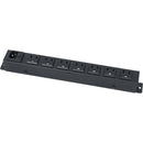 Lowell Manufacturing Power Strip-15A, 7 Outlets, 6' Cord