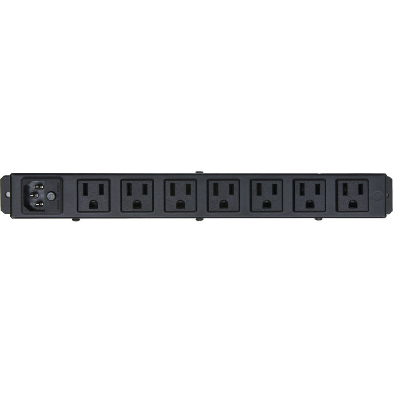 Lowell Manufacturing Power Strip-15A, 7 Outlets, 6' Cord