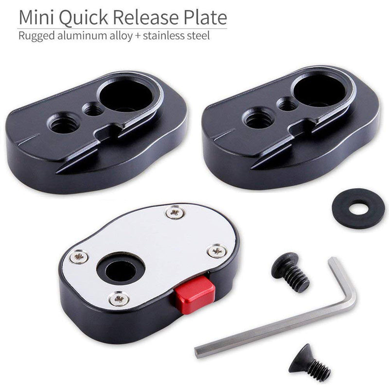 DigitalFoto Solution Limited Quick Release Mounting Plate for Video Accessories