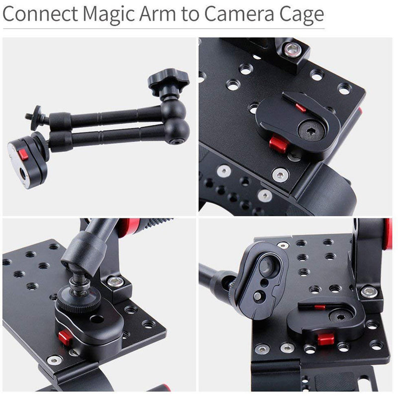 DigitalFoto Solution Limited Quick Release Mounting Plate for Video Accessories