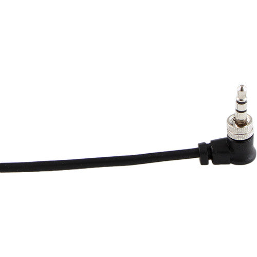 Cable Techniques Right-Angle, Locking 3.5mm TRS to Unbalanced, Low-Profile TA3F Cable (18")