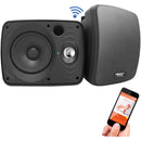 Pyle Pro 6.5" 800W Indoor/Outdoor Bluetooth Speakers (Black, Pair)