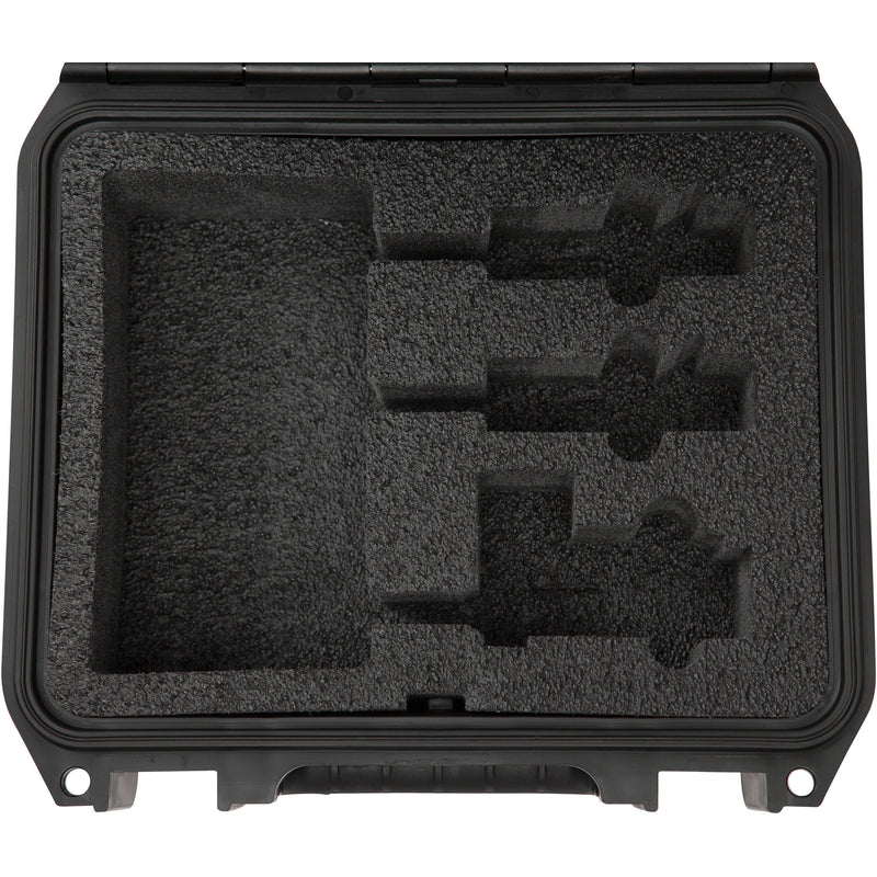 SKB iSeries Waterproof Case for Two-Channel Sony or Saramonic Wireless Mic Systems