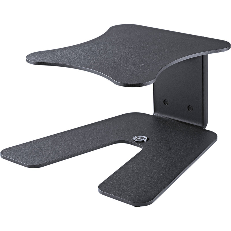 K&M 26774 Desktop Stand for Medium-Sized Studio Monitor (Unstructured Black)