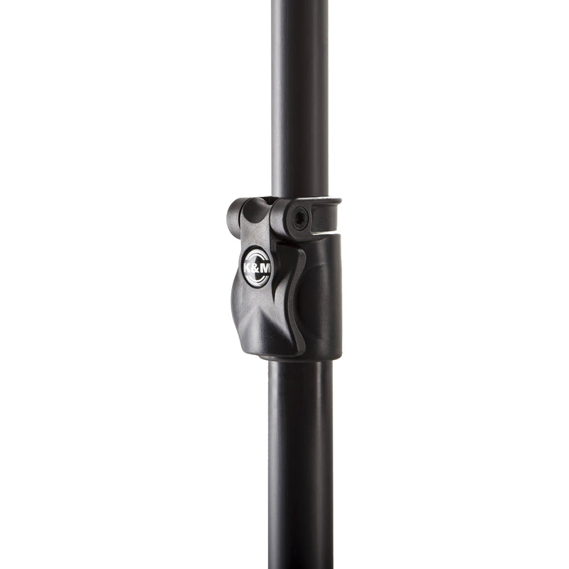 K&M 23765 4-Piece Aluminum Microphone Boompole (Black, 10.6')