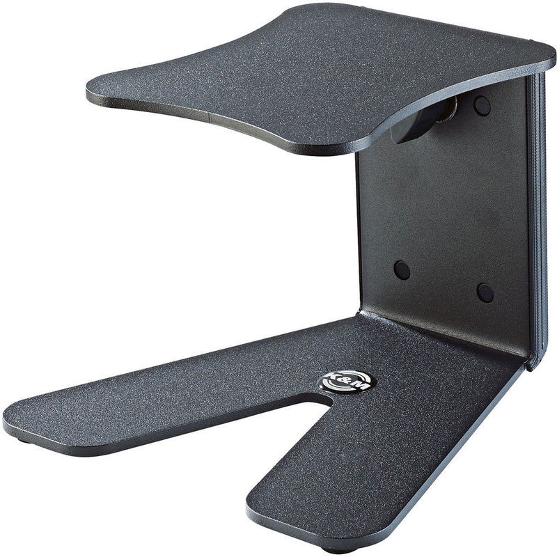 K&M Table Monitor Workstation Stand(Bearing Plate:5.906 x 6.693)(Black)