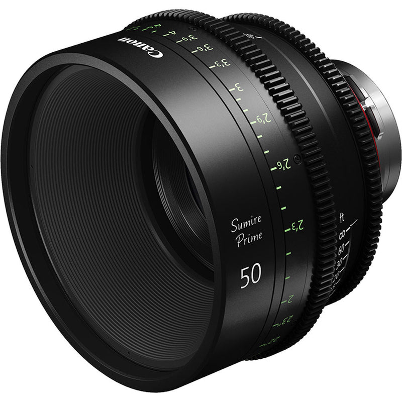 Canon CN-E Sumire Prime 3-Lens Kit (24, 35, 50mm, PL Mount, Feet)