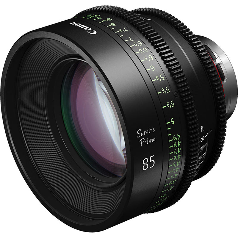 Canon 85mm Sumire Prime T1.3 (PL Mount, Feet)