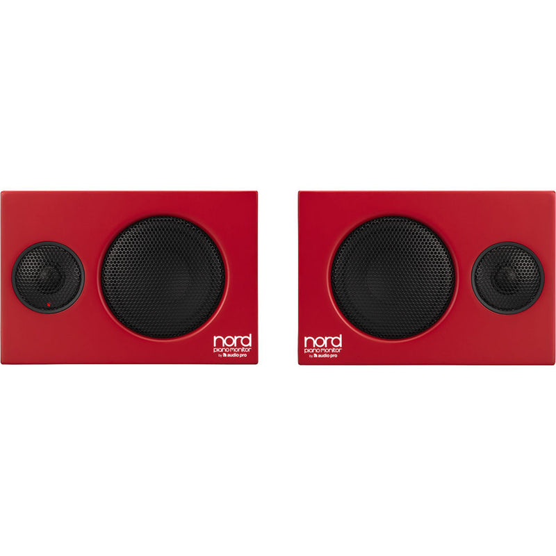 Nord Piano Monitors V2 (Red, Pair)