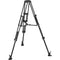 Manfrotto Aluminum Twin Leg Video Tripod with Middle Spreader