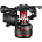 Manfrotto 612 Nitrotech Fluid Video Head and Aluminum Twin Leg Tripod with Ground Spreader