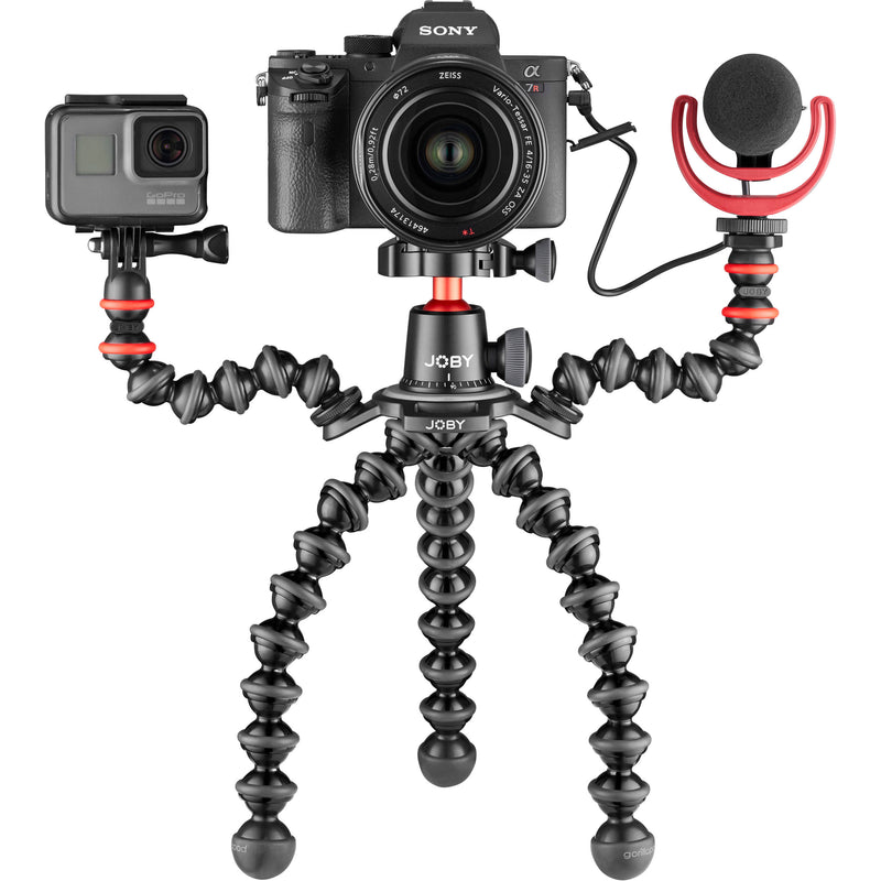 Joby GorillaPod 3K PRO Rig (Black/Charcoal/Red)