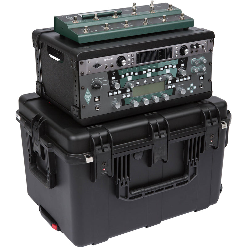 SKB iSeries Flyrack Case for Line 6 Helix Rack or Kemper Rack and Floor Controller