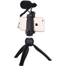 Comica Audio CVM-VM10-K2 On-Camera Directional Mic with Phone Holder