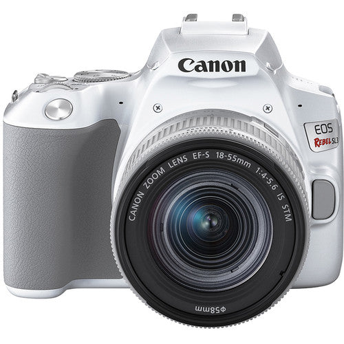 Canon EOS Rebel SL3 DSLR Camera with 18-55mm Lens (White)