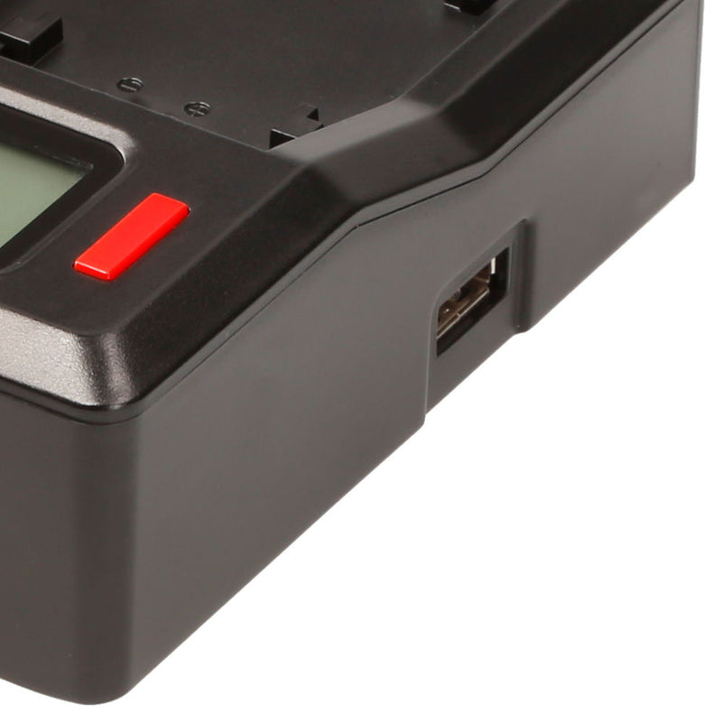 Hedbox RP-DC50 Dual Digital LCD Battery Charger