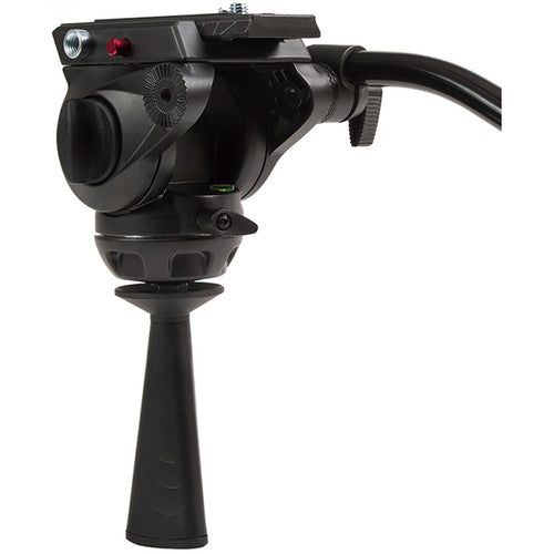 miliboo MYT802 Fluid Head with Flat Head and 75mm Half Ball Adapter