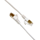 Tera Grand CAT-7 10 Gigabit Ultra Flat Ethernet Patch Cable, 6' (White)