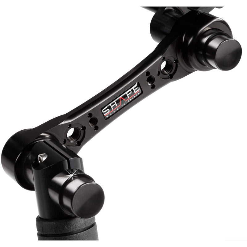 SHAPE Compact Revolt Shoulder Baseplate with Handgrips (Black)