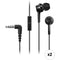 Panasonic RP-TCM115 Canal-Type In-Ear Headphones Kit (Set of 2, Black)