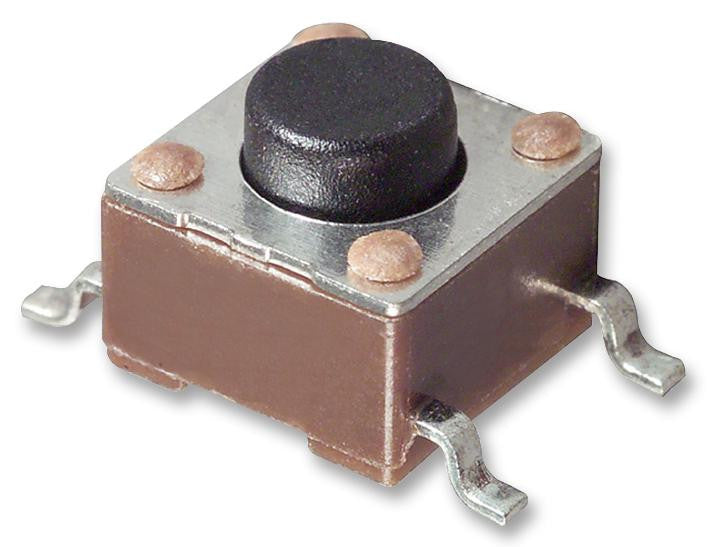 ALCOSWITCH - TE CONNECTIVITY FSM2JSMLTR Tactile Switch, Non Illuminated, 24 V, 50 mA, 100 gf, SMD, FSMJSM Series