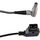 CAMVATE D-Tap to Right Angle 2-Pin LEMO Cable (Coiled)