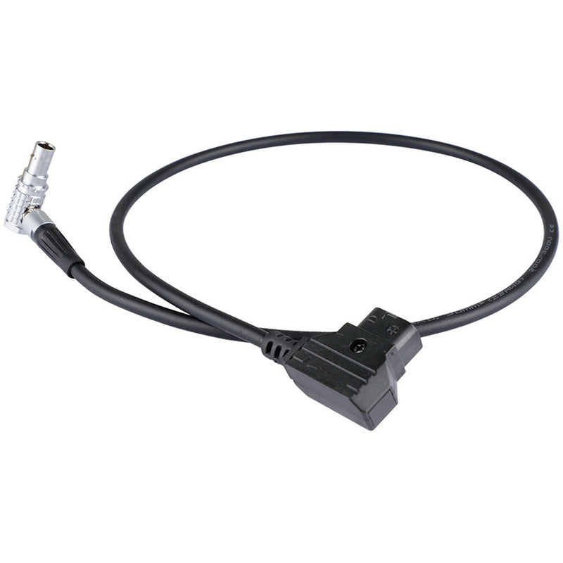 CAMVATE D-Tap to 2-Pin LEMO-Type Right-Angle Power Cable (23.6")