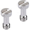 CAMVATE 3/8"-16 Slotted Knurled Captive Mounting Screws (2-Pack)