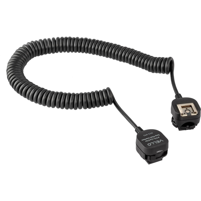 Vello Off-Camera TTL Flash Cord for Sony Cameras with Multi Interface Shoe (33')