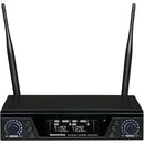 AMT Q7 DUAL 1T Quantum 7 Dual Wireless Receiver and Single Instrument Transmitter (No Mic, 900 MHz)