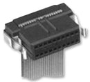 AMP - TE CONNECTIVITY 1-111196-9 Wire-To-Board Connector, 1.27 mm, 30 Contacts, Receptacle, AMPMODU System 50 Series, IDC / IDT