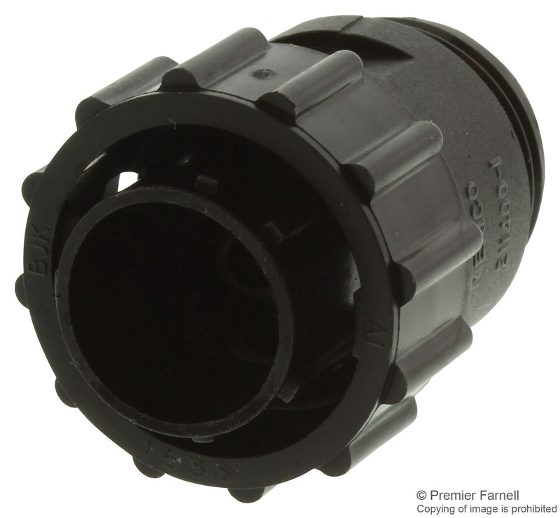 AMP - TE CONNECTIVITY 211400-1 Circular Connector, CPC Series 1, Cable Mount Plug, 7 Contacts, Thermoplastic, Glass Filled Body