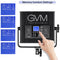 GVM GVM-672S-B 40w 14.8v/110-220 3200-5600K BC 3-LED Panel Kit