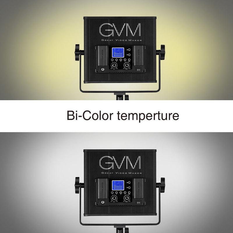 GVM GVM-520S-B 30w 14.8v/110-220 3200-5600K BC LED Panel