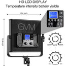 GVM GVM-520S-B 30w 14.8v/110-220 3200-5600K BC 2-LED Panel Kit