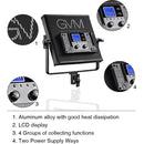 GVM GVM-520S-B 30w 14.8v/110-220 3200-5600K BC 2-LED Panel Kit