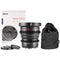 Meike 5-Lens Cinema Prime Lens Set with Hard-Shell Case (MFT Mount)