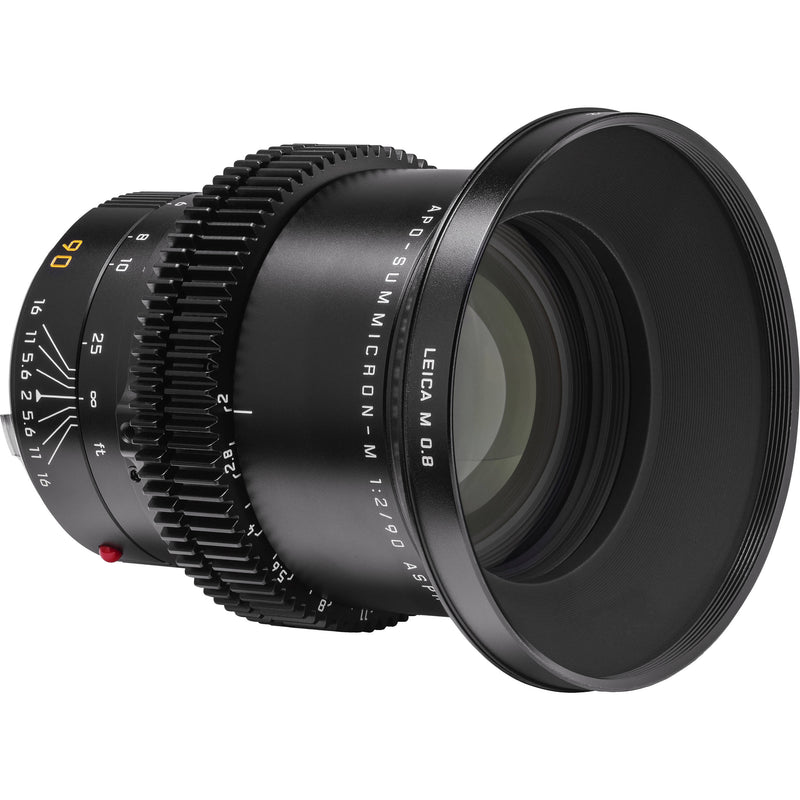 Leitz Cine 90mm M 0.8 f/2.0 Full Frame M-Mount Lens (Feet)