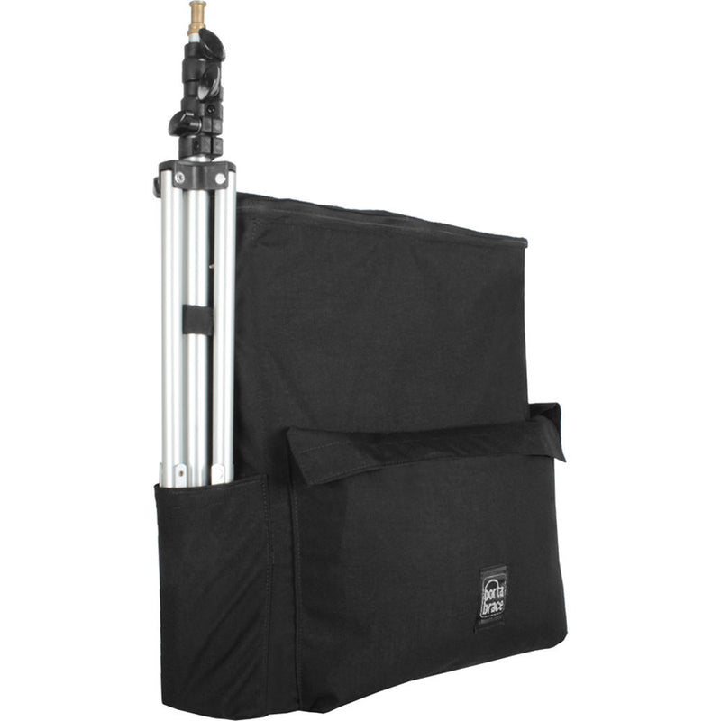 Porta Brace Cordura Carrying Case for Litepanels Gemini 1x1 (Black)