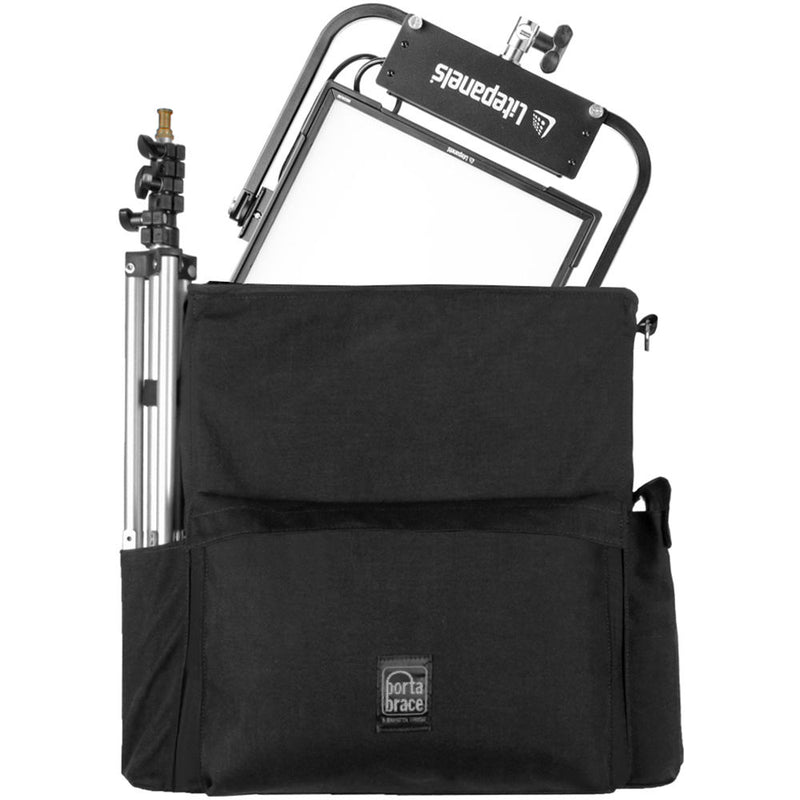 Porta Brace Cordura Carrying Case for Litepanels Gemini 1x1 (Black)