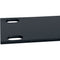 Lowell Manufacturing Rack Panel-Blank-6U, 14-Gauge Flat Steel (Black)