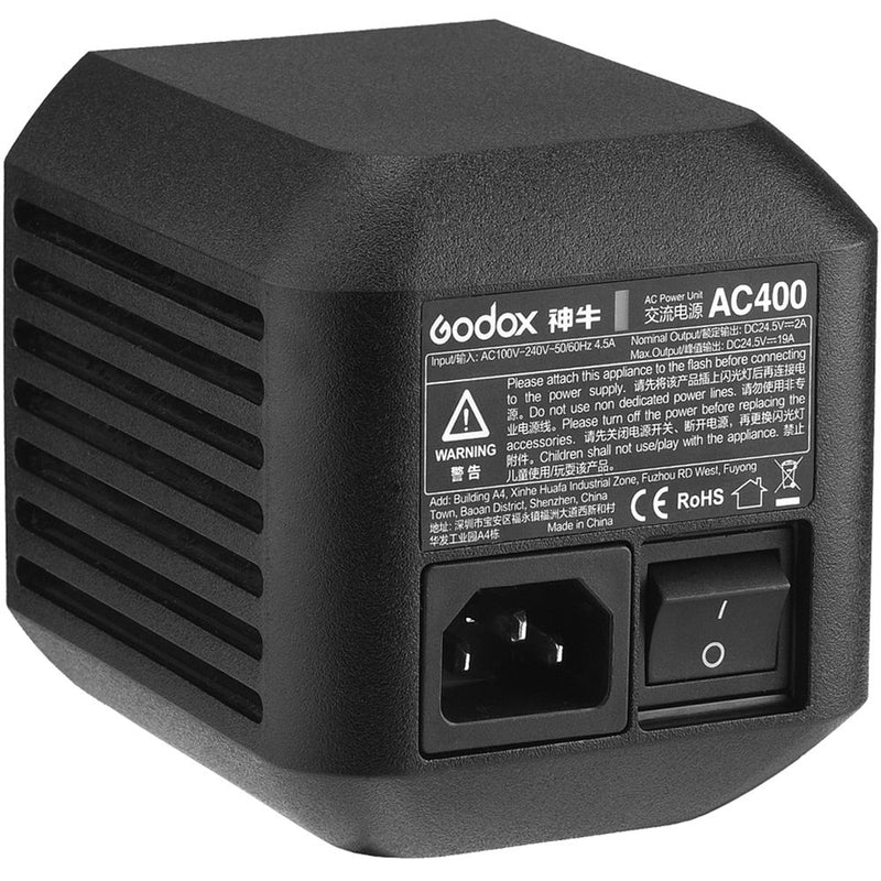 Godox AC Adapter for Witstro AD400Pro Monolight