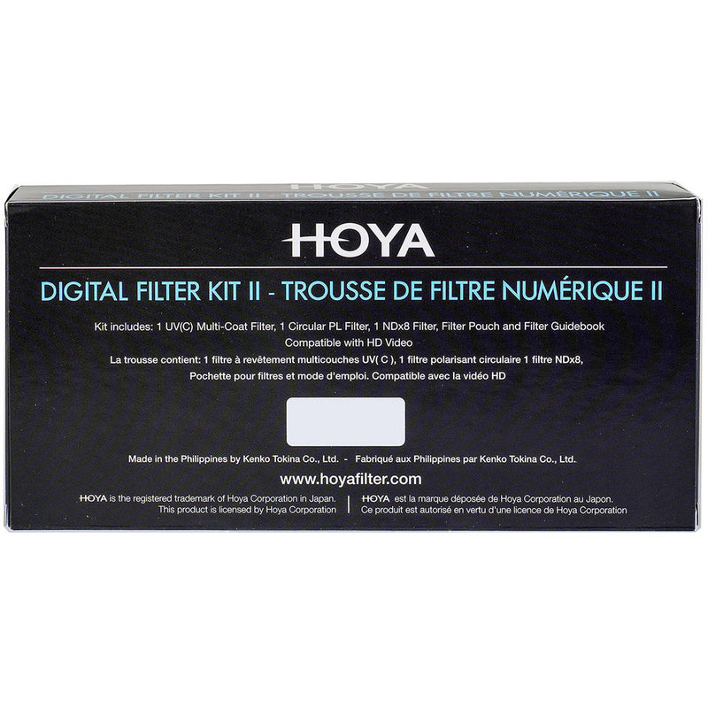 Hoya 82mm UVC Cir-Pl ND8 Digital Filter Kit II