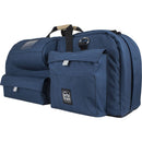 Porta Brace Carry-On Camcorder Case with Plastic Viewfinder Guard (Blue,&nbsp;Large)