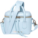 FEDERICO SERRANI Springbok Leather Camera Bag (Aquamarine)