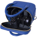 FEDERICO SERRANI Springbok Leather Camera Bag (Submarine)