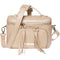 FEDERICO SERRANI Kimberley Leather Camera Bag (Champagne)