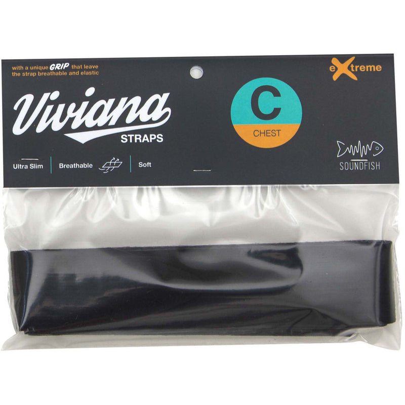 Viviana Straps Chest Extreme for Lavalier Microphones (Black)