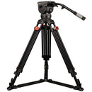 miliboo Broadcast Tripod Kit with M8 Fluid Head (Carbon Fiber)